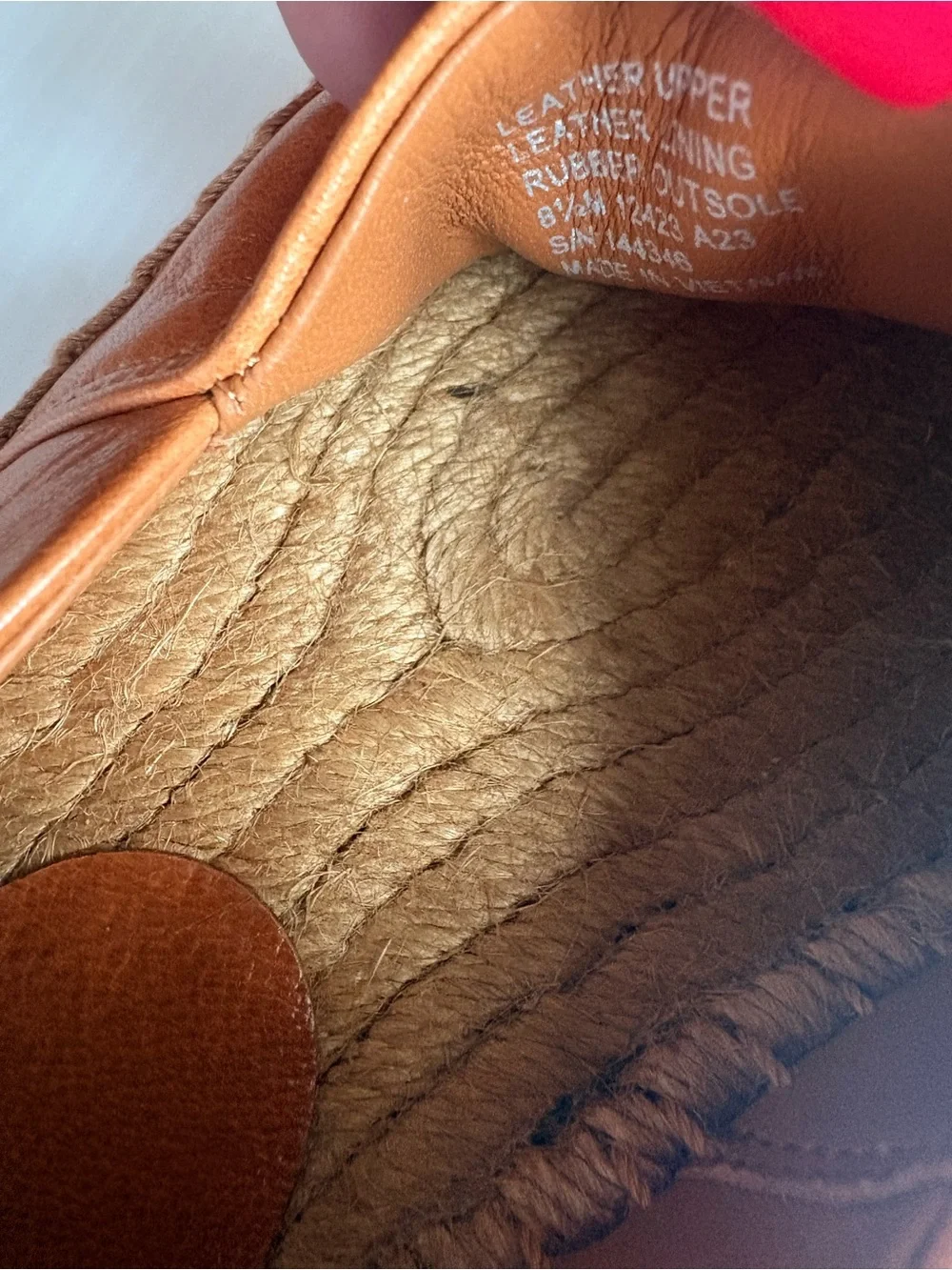 Tory Burch Women's INES Platform Espadrilles Tan 8.5 NIB